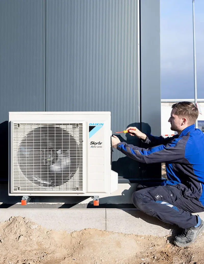 gross muggensturm waermepumpe installation 6 header mobil