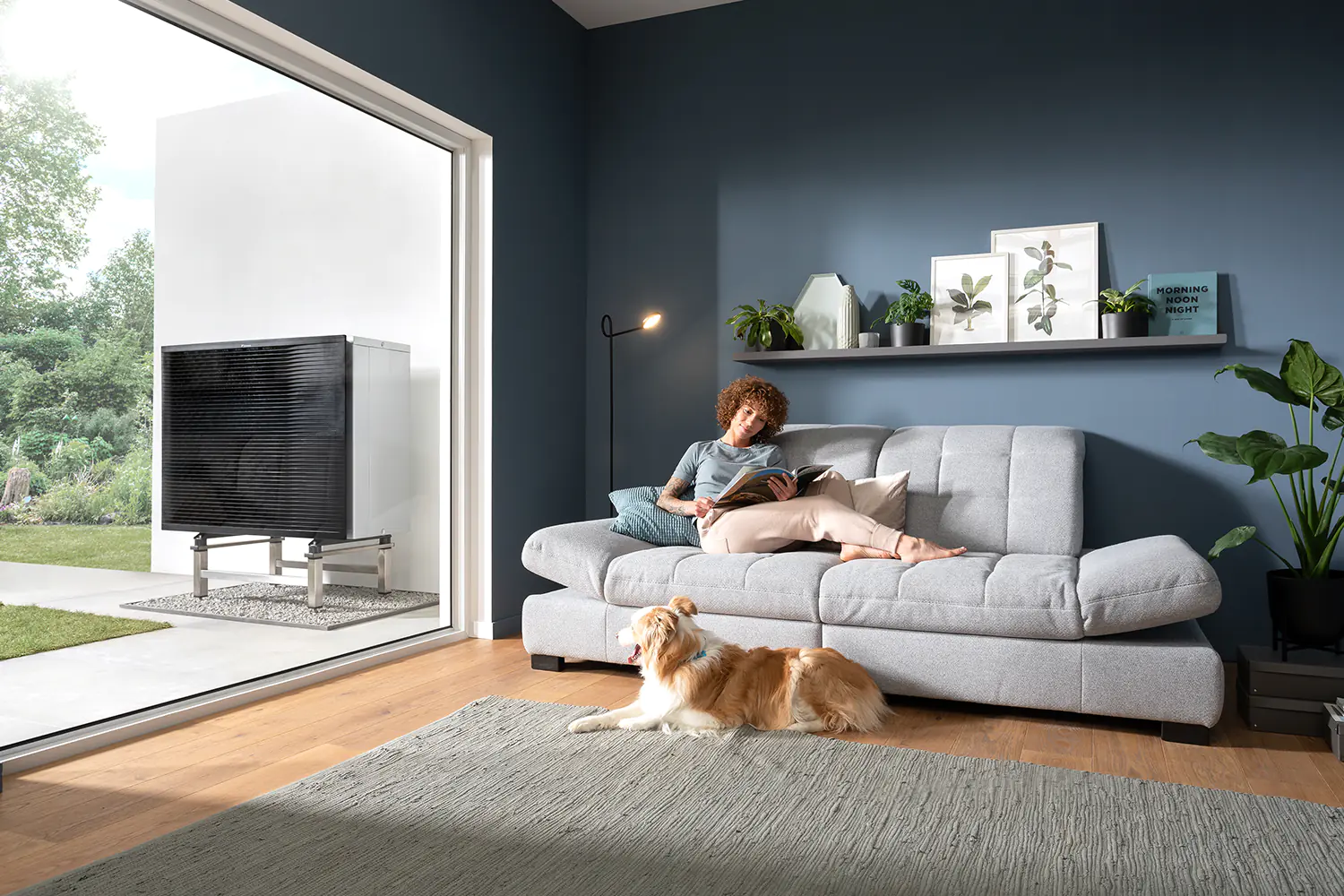 gross muggensturm waermepumpe daikin altherma wohnzimmer